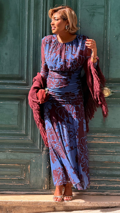 Vestido Sabela azul