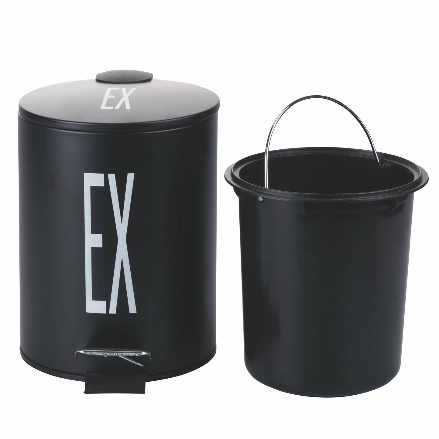 BIGISMORE EX PAPELERA 3 L NEGRA