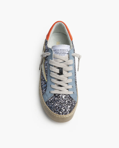 Deportiva Glitter azul