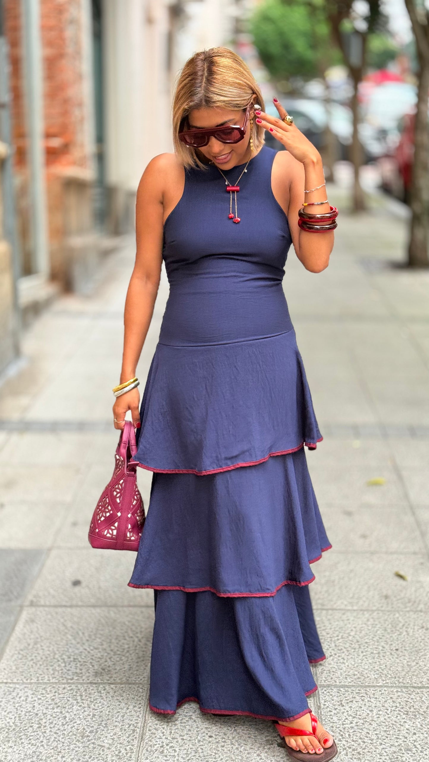 Vestido Bonifaz azul