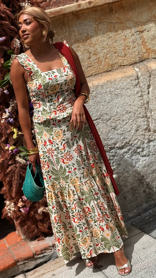 Vestido Maritere Verde