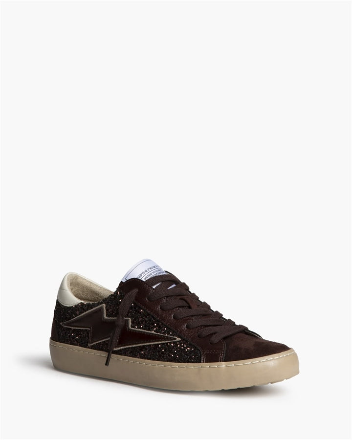 Deportiva Glitter Marrón