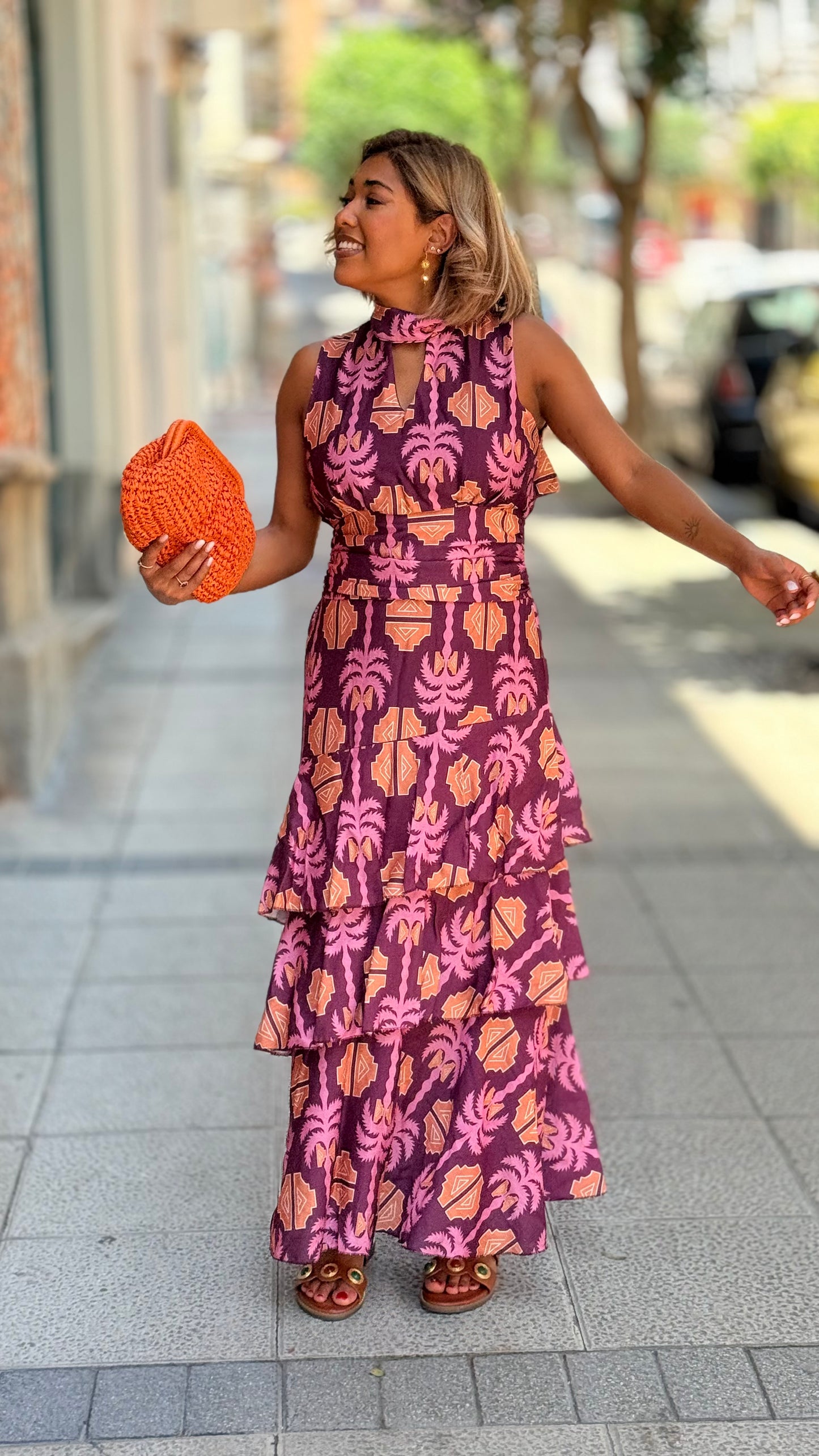 Vestido Kimchi palmer