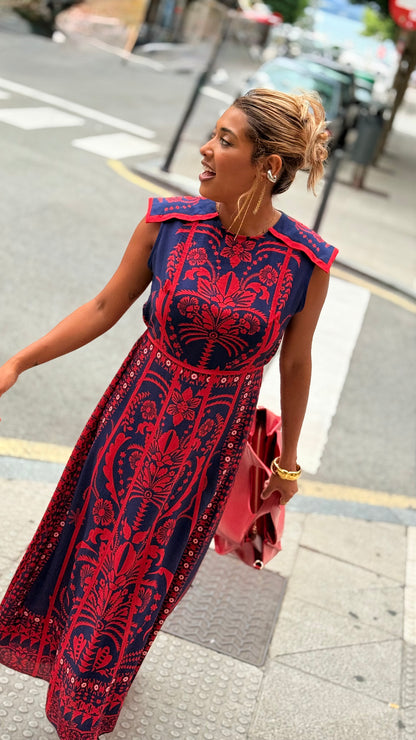 Vestido Tanna rojo