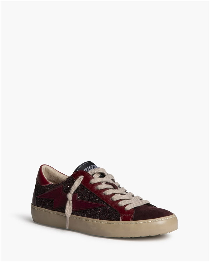 Deportiva Glitter granate