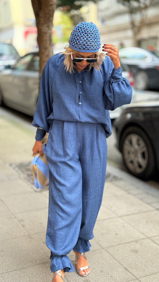 Conjunto Bohem Azul
