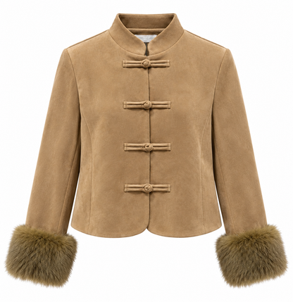 Chaqueta Megan Crema