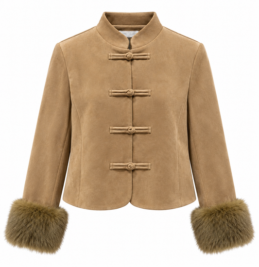 Chaqueta Megan Crema