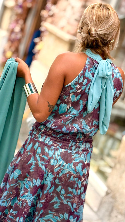 Vestido Paris Verde agua