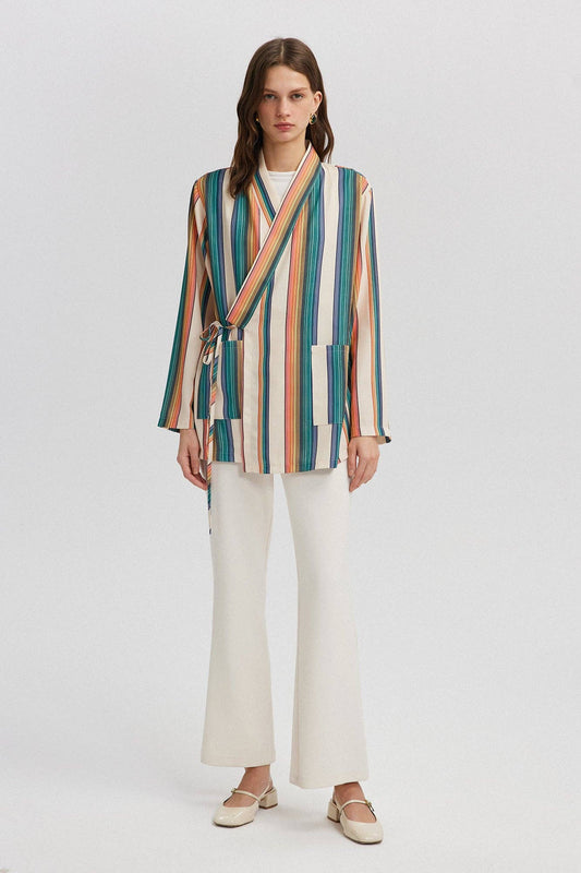 KIMONO DE DOBLE BOTONADURA
