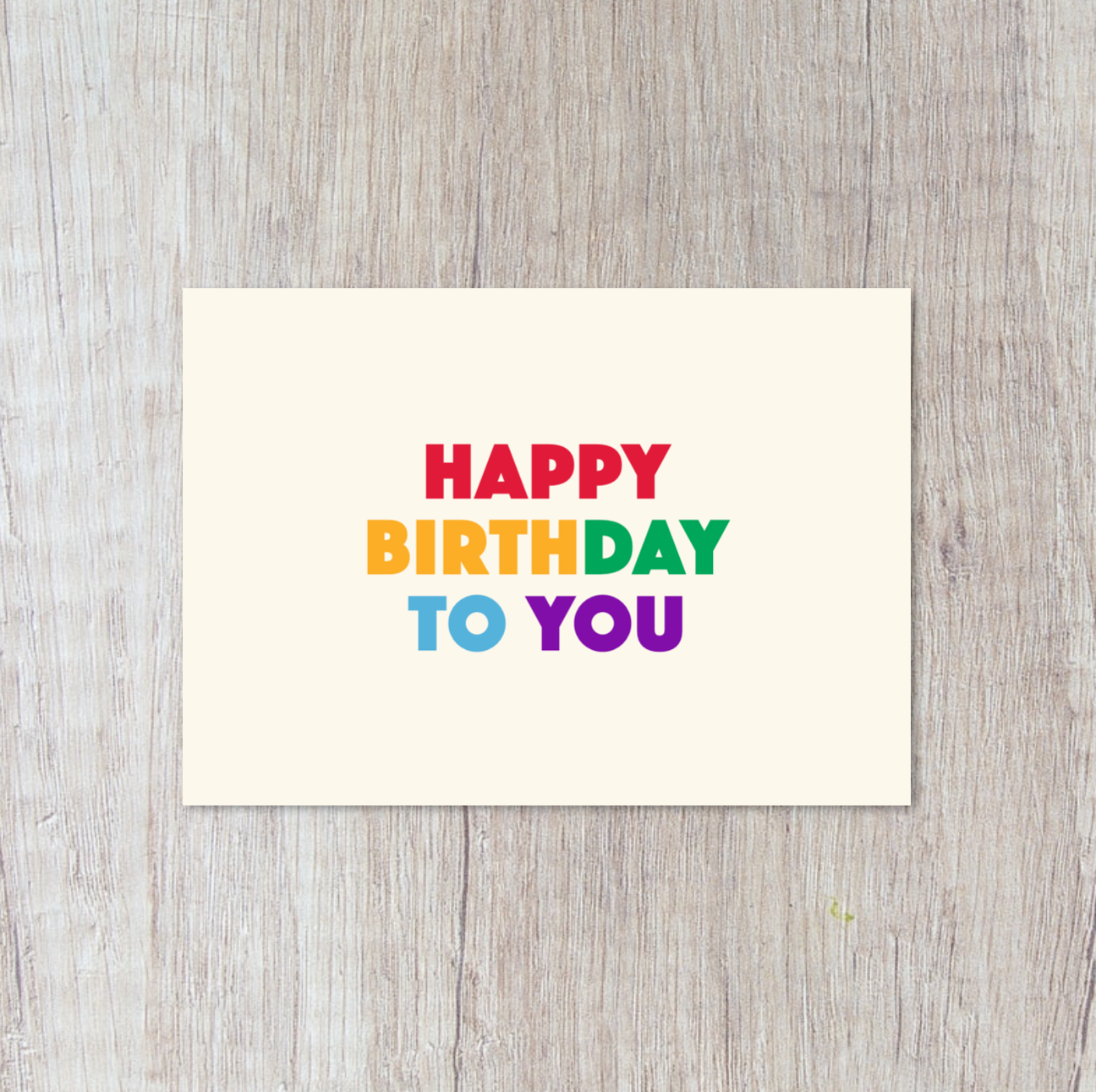 Feliz cumpleaños para ti