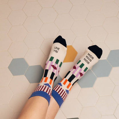 Calcetines "Love you mucho, mucho": 42-46