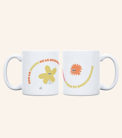 Kit Taza + Calcetines Ser La Guapa De La Oficina No Es Fácil: