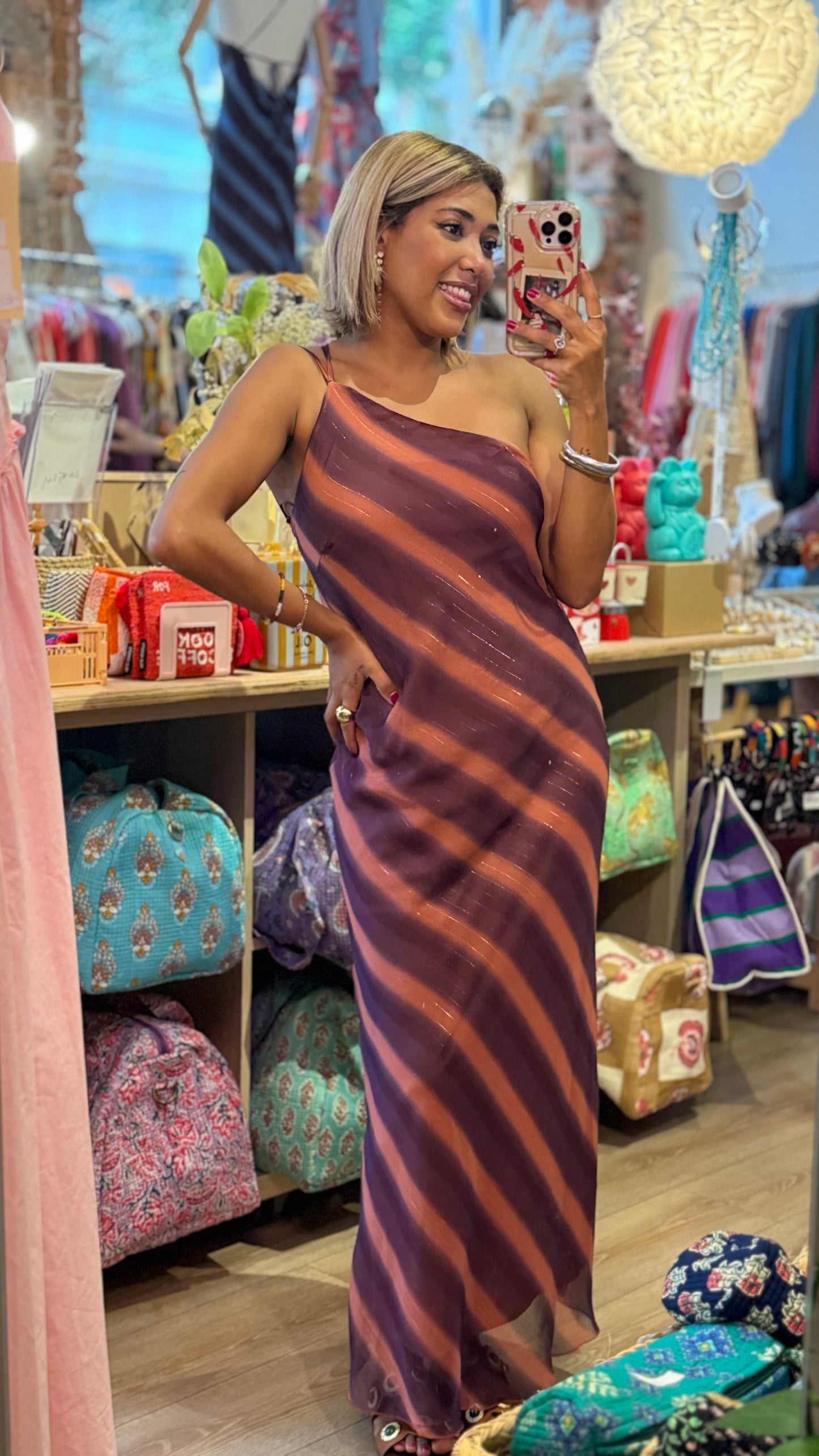 Vestido bicolor