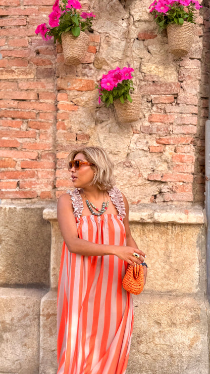 Vestido Cádiz Naranja
