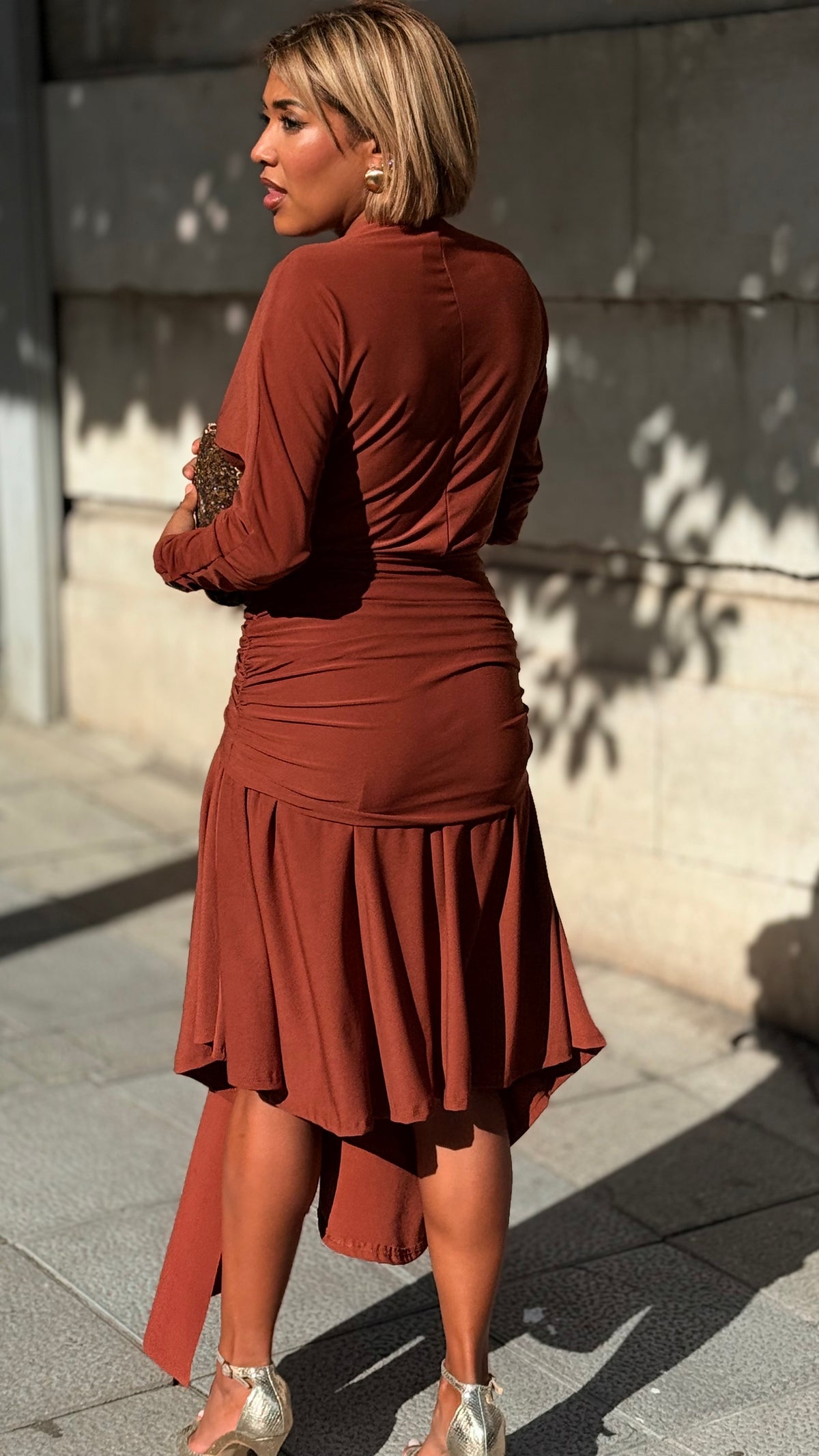 Vestido Leonardo teja