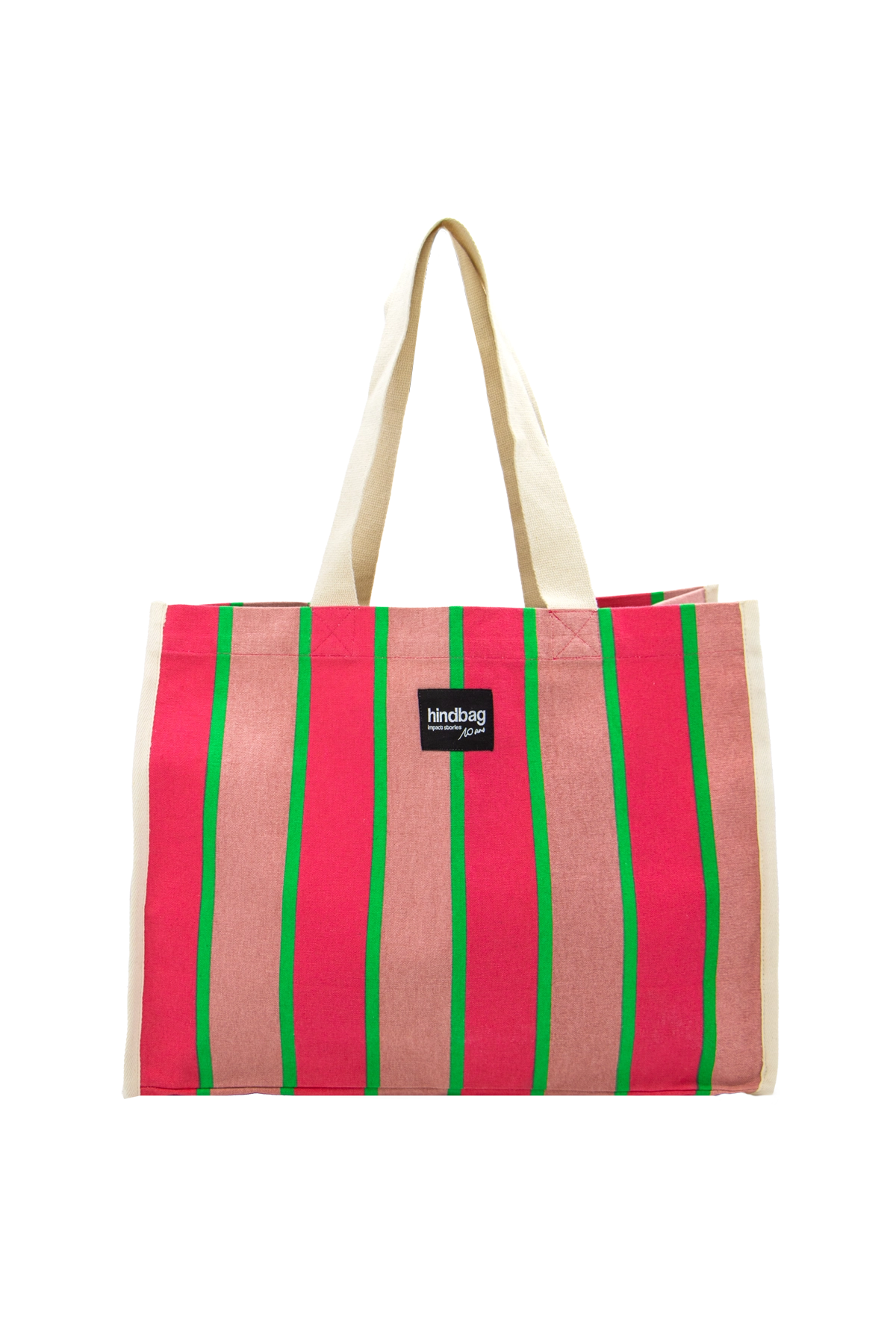 Bolsa Rayada Fucsia - 10 años