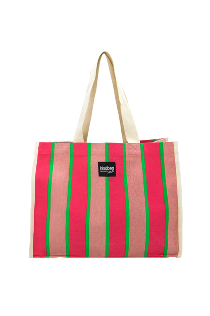 Bolsa Rayada Fucsia - 10 años