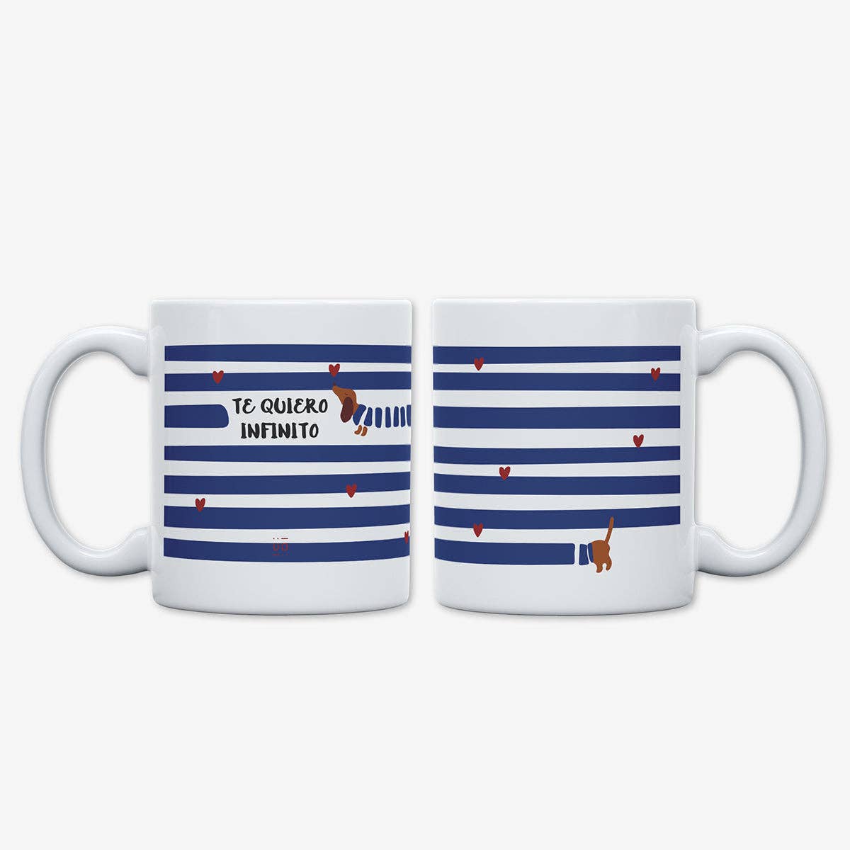 Kit Taza + Calcetines "Te quiero infinito"