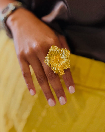 Anillo Hibiscus