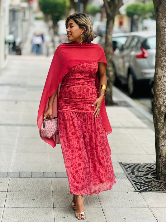 Vestido Any naranja