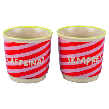 SET CAFETERA MORE AMOR + 2 TAZAS