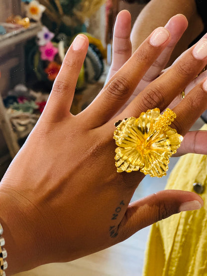 Anillo Hibiscus