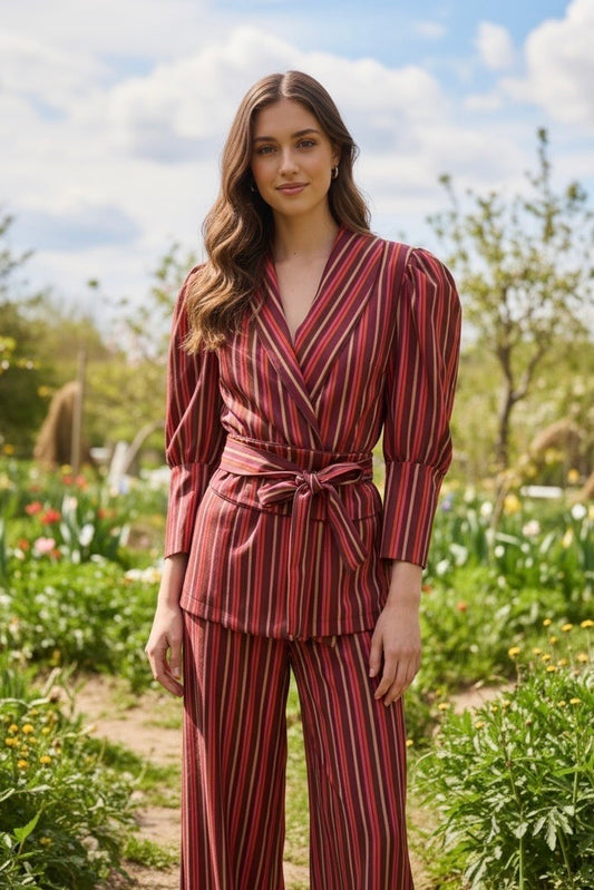 Conjunto Dariel terracota