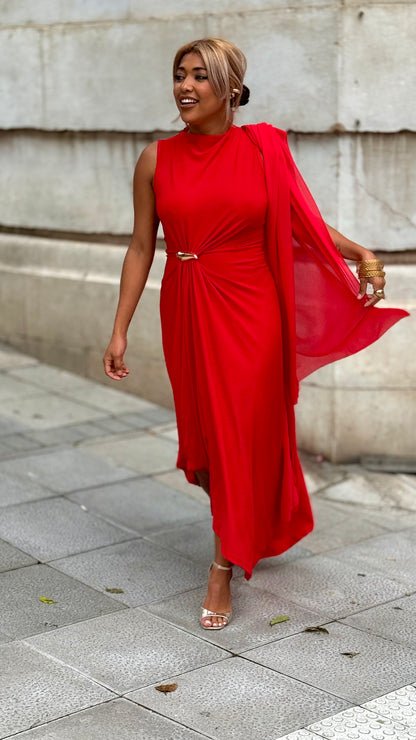 Vestido Maui rojo