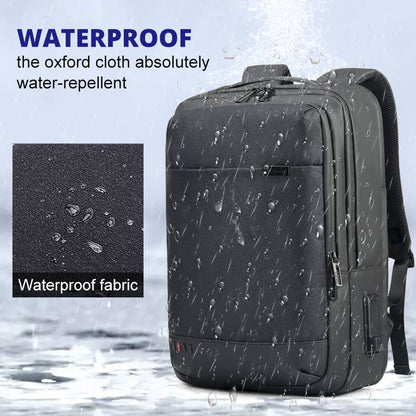 Mochila impermeable negra