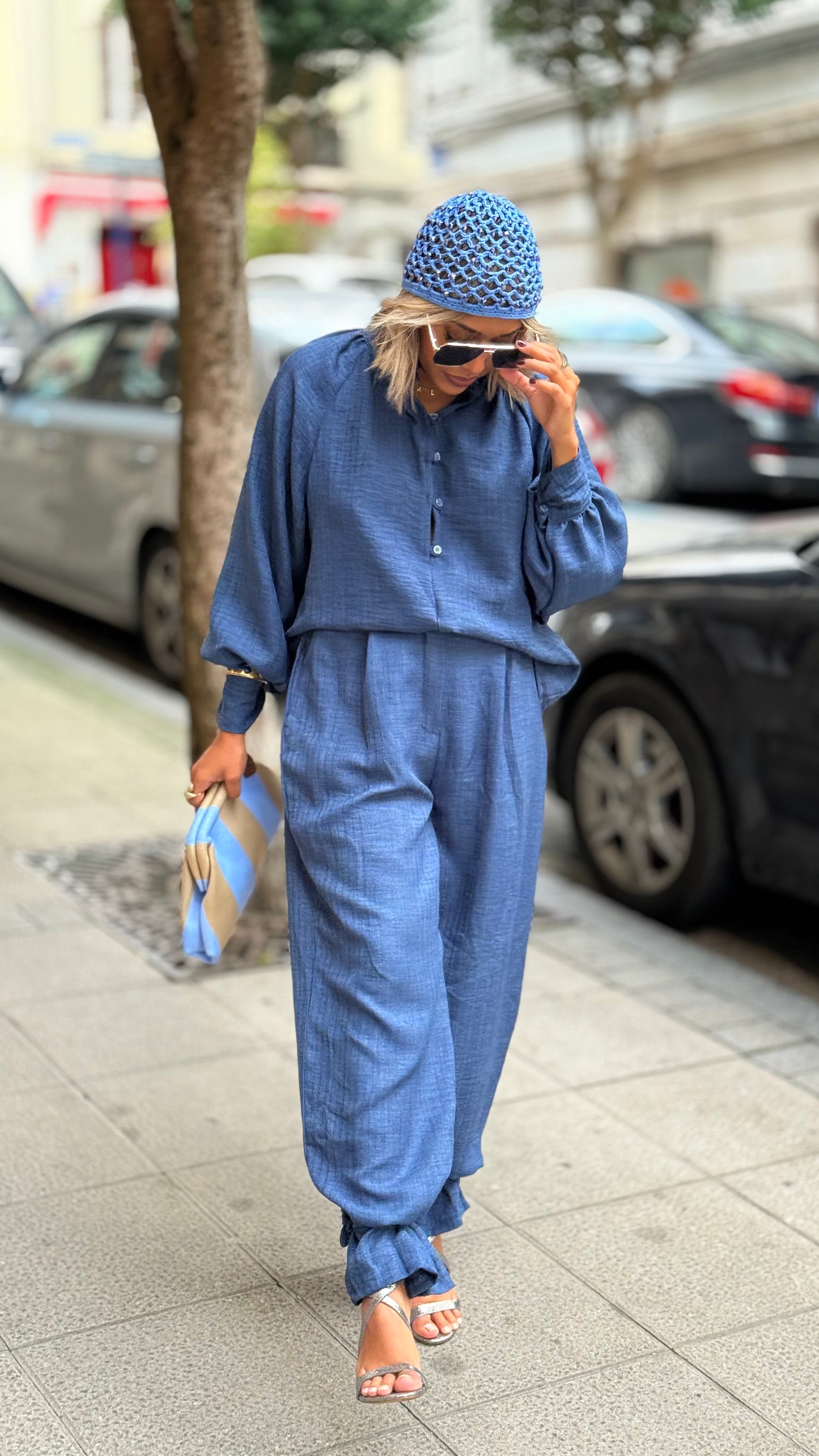 Conjunto Bohem Azul