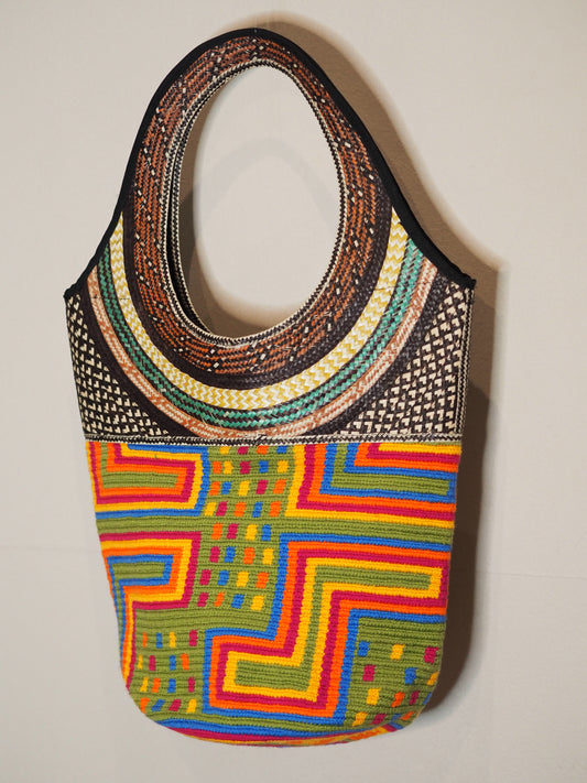 Bolso wayuu caña flecha