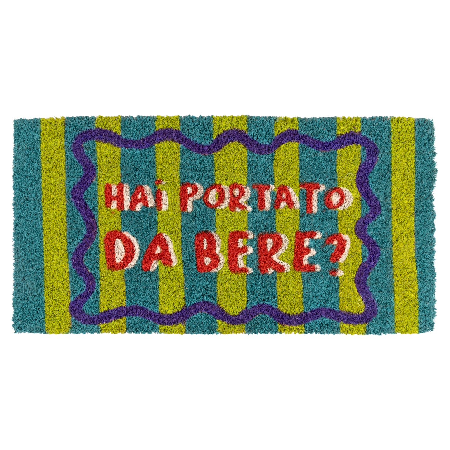 FELPUDO HAS TRAÍDO BEBIDA?25X50CM