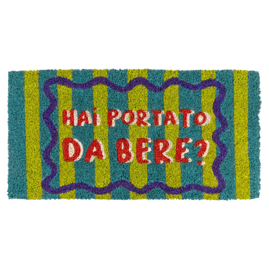 FELPUDO HAS TRAÍDO BEBIDA?25X50CM