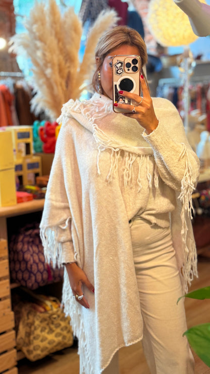 Poncho lana