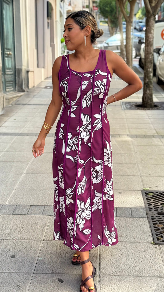 Vestido buganvilla