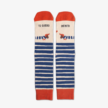 Kit Taza + Calcetines "Te quiero infinito"