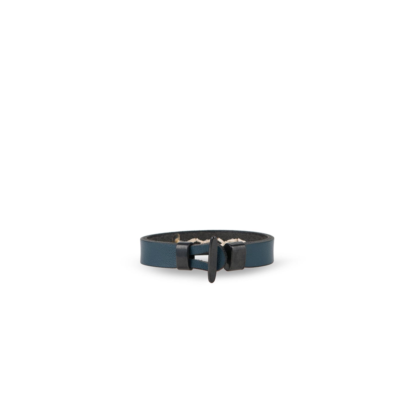 Pulsera piel con cosido a mano