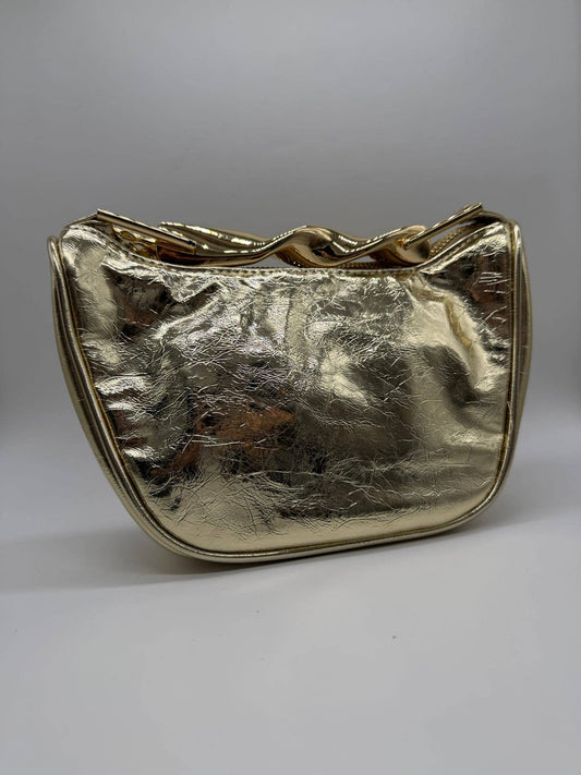 Clutch/bolso: Dorado