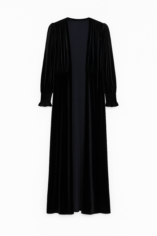 Levita terciopelo negra