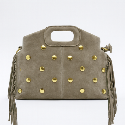 Bolso tachuela fleco