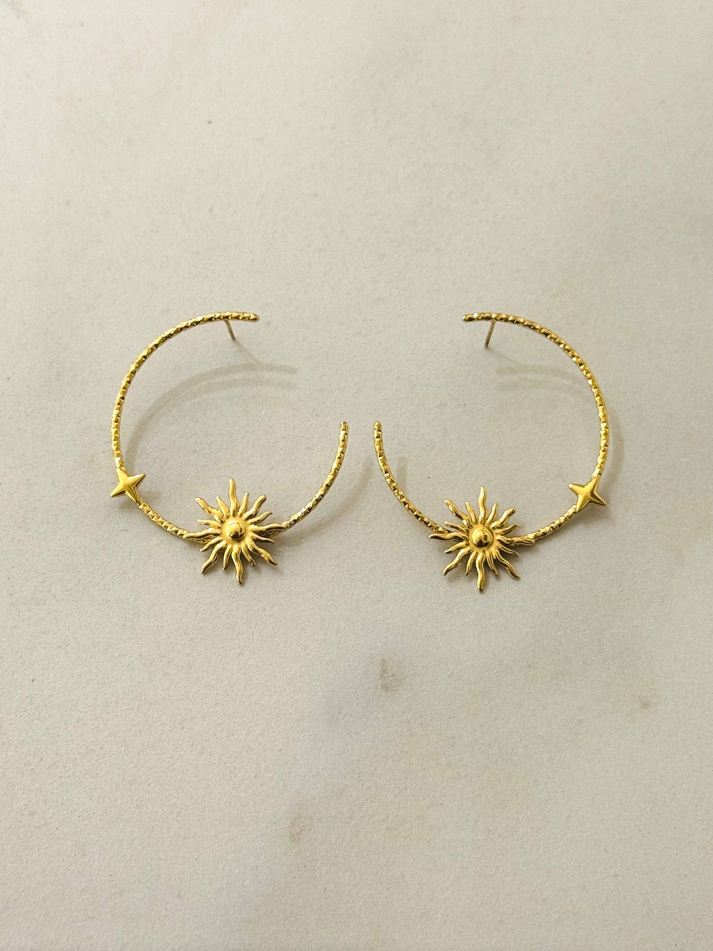 Pendientes de Acero Inoxidable Eterno Resplandor