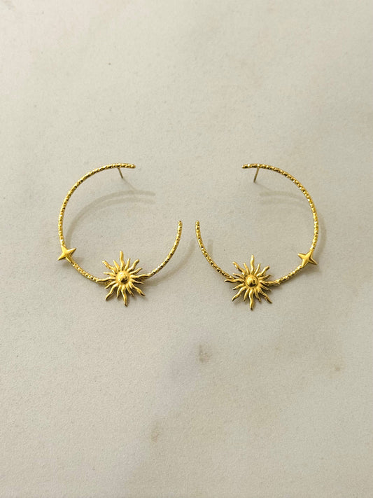 Pendientes de Acero Inoxidable Eterno Resplandor