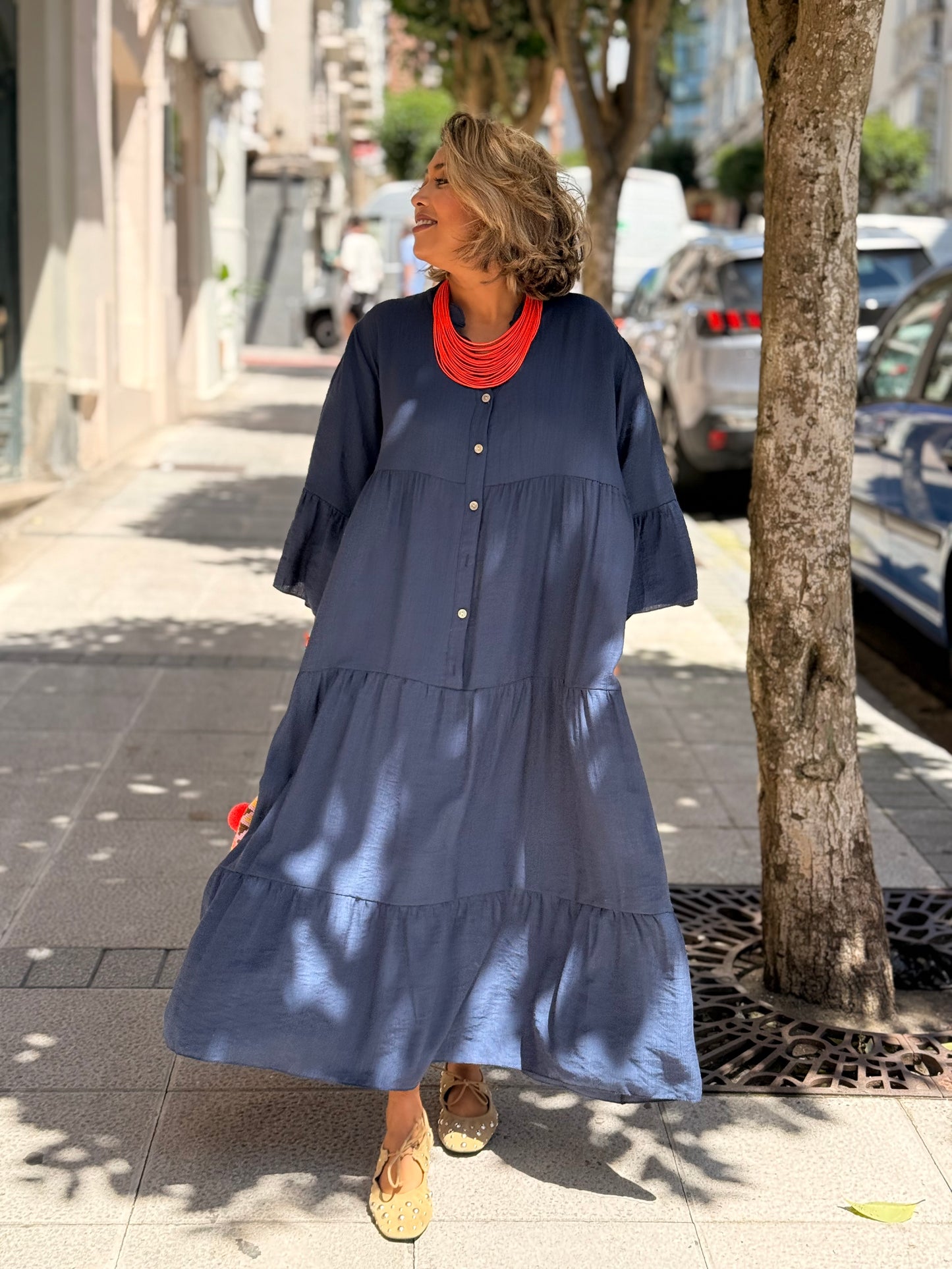 Vestido Rita marino