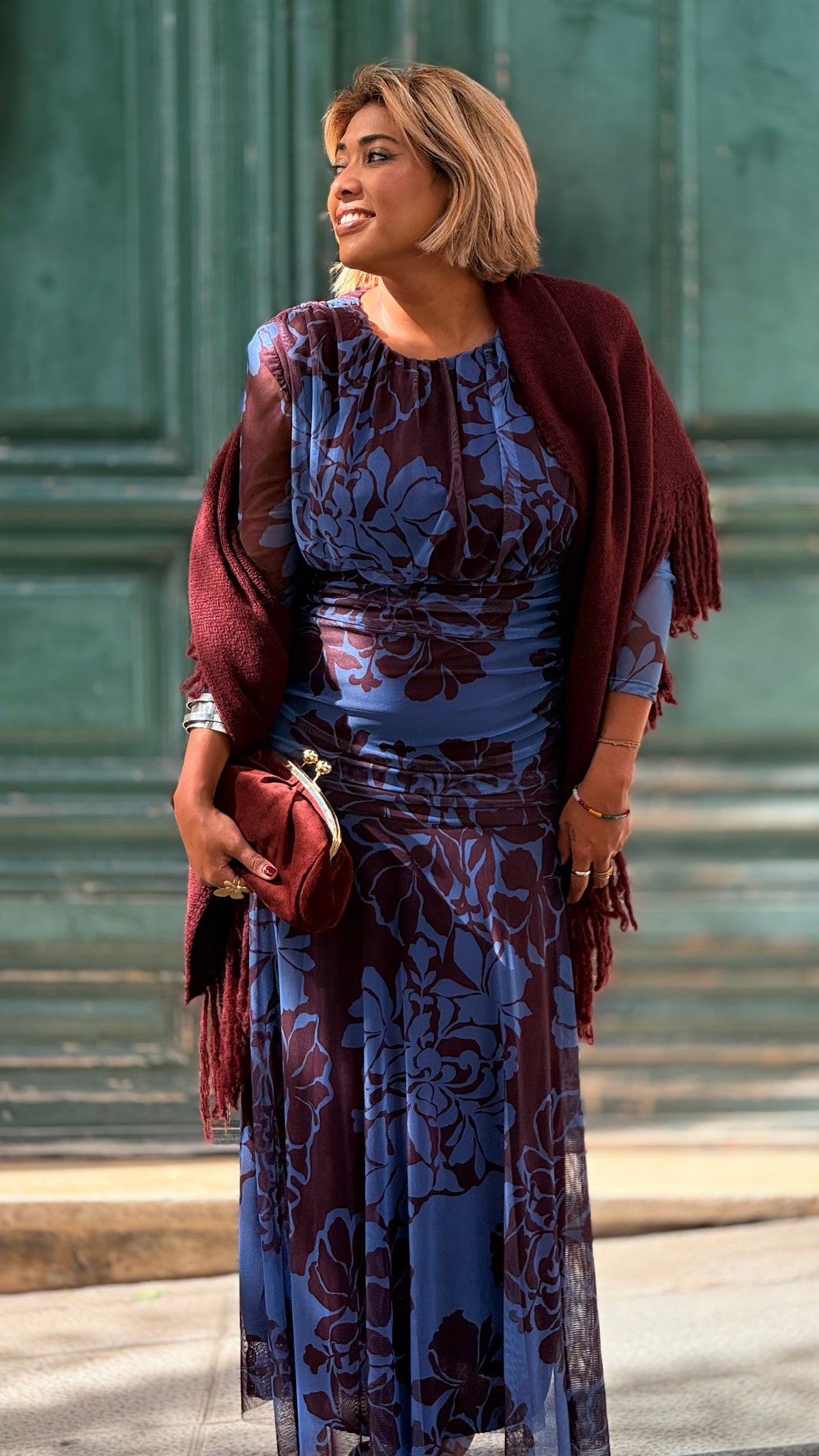 Vestido Sabela azul