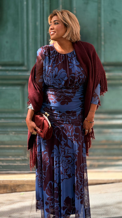 Vestido Sabela azul