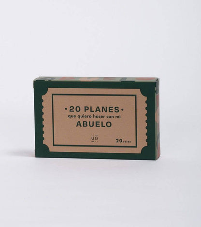 Vales "20 Planes Que Quiero Hacer Con Mi Abuelo"