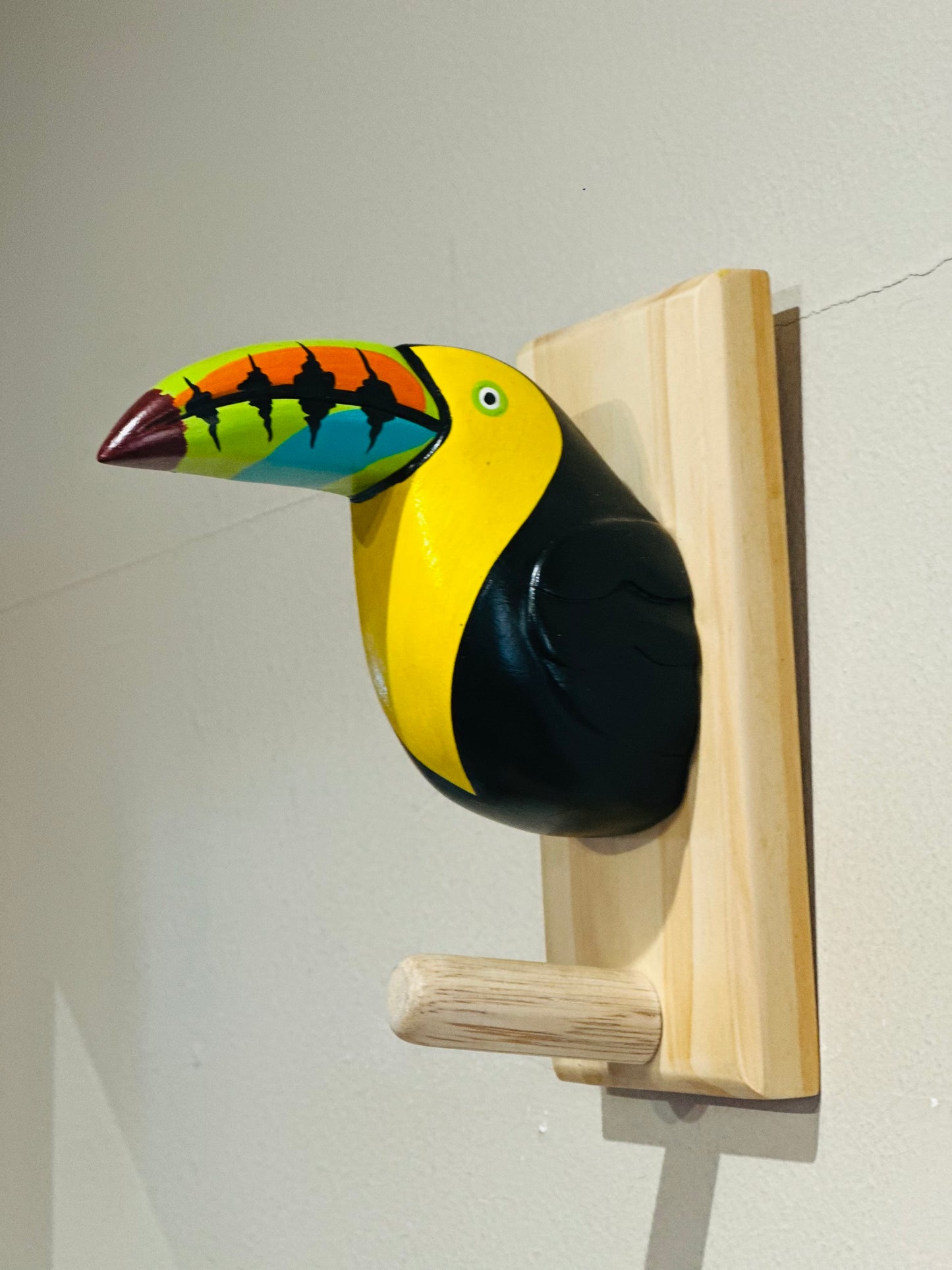 Perchero pájaros