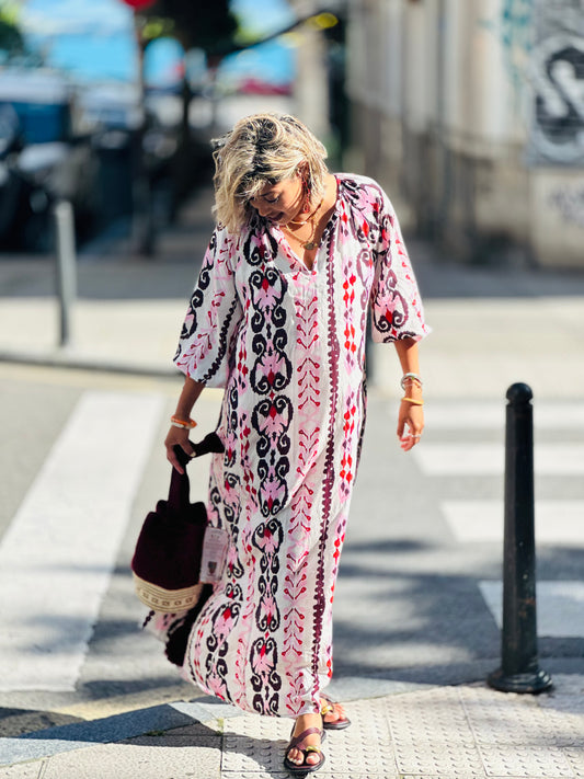 Vestido Kaftán Bohemio