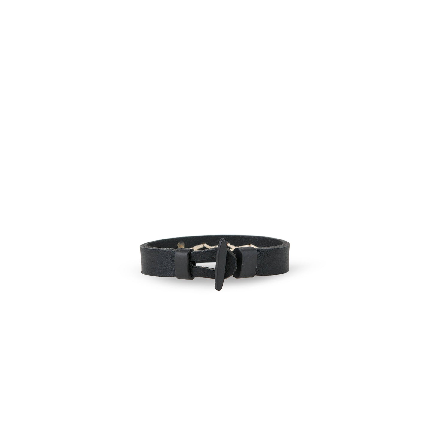 Pulsera piel con cosido a mano